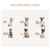 PawHut Furniture Style Dog Crate with Openable Top, Big Dog Crate End Table, Puppy Crate for Small Dogs Indoor, Spacious Interior, Pet Kennel, Brown