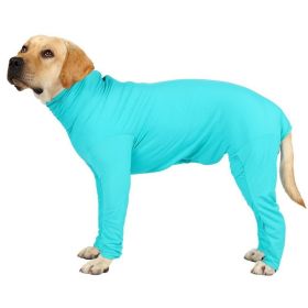 Pet Home Wear Pajamas Dog Jumpsuit Operative Protection Long Sleeves Bodysuit Comfortable For Medium Large Dogs XS-3XL (Color: L, size: XXL)